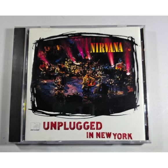 Nirvana MTV Unplugged In New York CD Album 1994 Geffen Records Acoustic - Picture 1 of 4